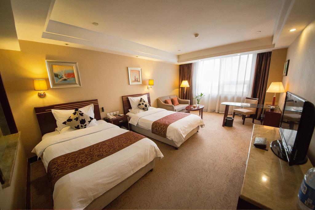 Jingzhou International Hotel Shijiazhuang Exteriör bild